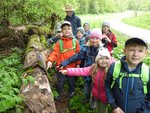 Kinder im Wald