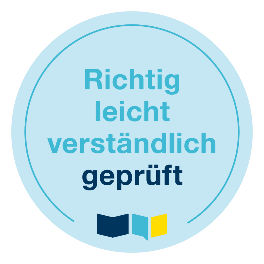 Siegel Diakonie Stetten Büro für Leichte Sprache